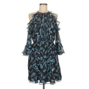 Stunningly gorgeous 100% silk Rachel Zoe Mini Cocktail Dress - Size S - Like New